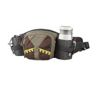 Camping Bag Fanny - Adjustable Waist Soup Hiking Bottle Pack | Hands Free Utility Belt with Cup Place, Portable Storage Carrier for Trekking Men Outdoor, coffee, Se référer au descriptif, Refer to
