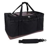 Camping Bag, Food Storage for Hiking - Portable Bag with Durable Case and Large Capacity for Outdoor Hunting Adventure Vehicle Survival Kitchen, Black, Please refer to the description, Please refer to