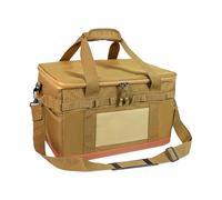 Camping Bag Organizer - Waterproof Sports Backpack, Large Travel Bag | Camping Storage Container, 30L Waterproof Camping Kitchen Bag, Equipment Storage Bag, Khaki, Se référer au descriptif, Refer to