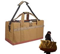 Camping Bag - Waterproof Storage Bag - Heavy Duty Portable Bag with Large Capacity for Outdoor Hunting Adventure Survival Vehicle Travel and Kitchen, brown, Consulte la descripción, See