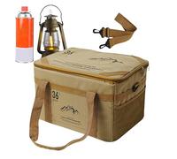 Camping Bags, Cooking Utensil Organizer, 36L Large Capacity Storage Pouch, 16.54x12.2x10.24 Inches, Foldable Tabletop Gear Holder for Hiking Outdoor Lovers Beach Adventure Travel