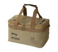Camping Bags for Organization - 22L Portable Storage Bag for Outdoor Kitchen Utensils - Utility Tote Organizer, for Outdoor Equipment Utensils Camping Hiking, khaki, Se référer au descriptif, Refer to