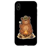Camping Bear Forest Woods Wild Animal Outdoors Hike Case for iPhone XS Max