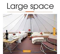 Camping Bell Tent Outdoor Waterproof Large Family Tent Glamping with Meshed Door and Windows Yurt Tent Teepee for Hunting, Glamping, Festival 8-12 Person