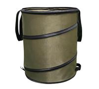 Camping Bin colla-psible | 3 Size Large Garden Pop-up Tidy Bag | Reusable Garden Waste Sacks Heavy Duty With Handles | Portable Waterproof Garbage leafs Container For Lawn Garden