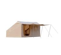Camping Cabin Inflatable Camping Tent Outdoor Blow Up Tent 5-8 People Integrated Air Column Water Repellent Cotton with Vest