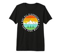 Camping, Camp, Nature, Not All Classroom Have Four Wall Premium T-Shirt