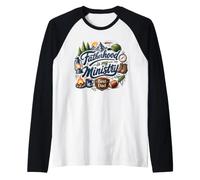 Camping Camper Dad Outdoor Adventure Explorer Lovers Proud Raglan Baseball Tee