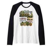 Camping Camper Dad Outdoor Adventure Explorer Lovers Proud Raglan Baseball Tee