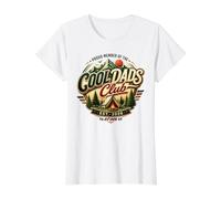 Camping Camper Dad Outdoor Adventure Explorer Lovers Proud Value Graphic T-Shirt, Women, White, L
