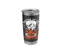 Camping Camper Master of the Campfire Stainless Steel Insulated Tumbler