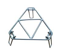 Camping Campfire Trivet - Stainless Steel Campfire Stand | Portable Hanging Rack For Picnic, Heavy Duty Camp Fire Cooking Racks, BBQ, Dutch Oven, Frying, Outdoor Bushcraft Supplies