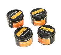 Camping Candles - 4 Pieces Long Burning Wind Resistant Survival Candles Tin | for Storm Adventure Travel Hiking Hunting