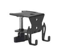 Camping Canister Hanger Hook for Outdoor Cooking Table | Heavy Duty Metal Air Canister Organizer with Iron Clamp Design, Portable Gas Tank Holder for Family Camping, Hiking, Backpacking and Mountain