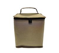 Camping Car Organizers and Containers - Camping Containers, Camping Bag for Pots and Objects with Handles, Camping Bag with Layer Compartments for Excursions and Picnics, Khaki Green, riferimento