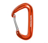 camping carabiner clip heavy duty carabiner for hammock wiregate clip carabiner weights hiking wire large carabiner hammock home gym accessories clips heavy duty utility hammock with leash Orange