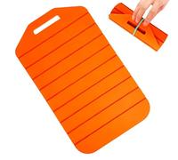Camping Chopping Board, Household Cutting Mat, Dishwasher Safe, Non-Slip Chopping Board for the Kitchen When Camping, Barbecue, Parties, Travelling with and Picnics, U