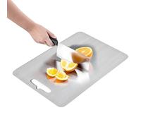 Camping Chopping Board, Travel Chopping Board,Titanium Double Sided Kitchen Cutting Board - Food Grade Kitchen Cutting Mat, Portable Serving Tray for Meat, Vegetables, Cheese