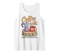 Camping Coffee Lover Outdoor Morning Wilderness Adventure Tank Top
