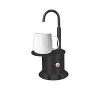 Camping Coffee Maker - Aluminum, 3.2x2.4x6.7in Drip Coffee Maker Stove & Flame Safe | 166g Portable Brewer, Hand-Drip Pour Over Set For Hiking, Backpacking, Travel, RVs