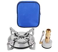 Camping Cooker Portable Stove with Canvas Bag Premium Stainless Steel Foldable for Making Roast Fish for Outdoor Camping Activities