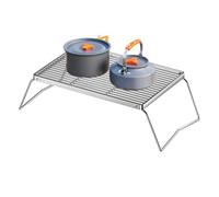 Camping Cooking Grate Portable Foldable Cooking Rack Equipment | Camping fire grill grate for barbecue on an open fire, at home, in the garden, backyard, tailgating and
