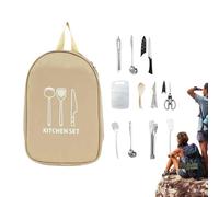 Camping Cooking Utensils 12 Pieces Portable Cookware