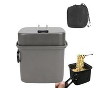 Camping Cookware: Aluminum Outdoor Cooking Set, Multifunctional Camping Utensils Kit | Lightweight Breads & Accessories & Foldable Pots Accessories Not Cuttable