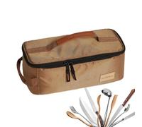 Camping Cookware Bag - Large Capacity for Outdoor Cooking Appliances | Portable Utility Bag for Picnic, Camp Kitchen, BBQ Tools and Utensils with Easy Carry Straps