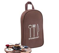 Camping Cookware Bag, Oxford Organizer Pouch Camping Cookware - Portable Cookware Organizer, Multifunctional Kitchenware Camping Utensil Bag is a must have for outdoor enthusiasts. It can store all