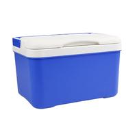 Camping Cooler - Car Mini Refrigerator, Travel Fridge | Portable 6L Thermal Storage Box, Beach Insulation Container, Outdoor Picnic Freezer & Compact Carry Design For RV Trips Road Adventures Family