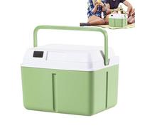 Camping Cooler - Waterproof Temperature Display Insulated Portable 5L | Hard Cooler Box Ice Box - for Camping Picnic Fishing Navigation Hiking BBQ Beach Travel Tailgating Road Trips