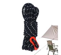 Camping Cord - Outdoor Rope 4mm Reflective Camping String Paracord Rope,Survival Cord, Outdoor Gear Tent Rope, for Backpacking, Camping Tents, Hiking