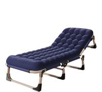 Camping Cot Folding Lounge Chair Adjustable Outdoor Bed for Beach, Patio, Lawn, and Office Use