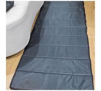 Camping Cot Mattress Pad with Storage Sack for Single Bed Camp and RV Bunk(50mm thick/gray 185x65cm)