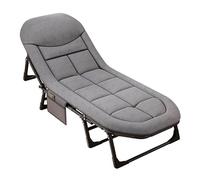Camping Cot Recliner Portable Folding Bed,Portable Folding Bed For Sleeping, Lightweight Tent Cot,for Sleeping Travel Office Indoor Outdoor(198cm)