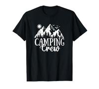Camping Crew Family Camper Group Matching Kids Boys Men Value Graphic T-Shirt