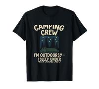 Camping Crew Outdoorsy Sleep Under Open Sky T-Shirt