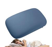 Camping Cushion - Ergonomic Headrest | 13.39 x 9.45 x 3.94 Soft Foldable Cooling Memory Pillow for Travel Microfiber Camping Hotel Home Outdoor Home Textiles
