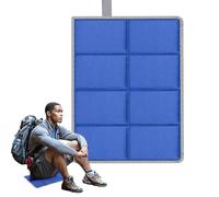 Camping Cushion Seat, Foldable Sitting Pad, Portable Hiking Mat, Multifunctional Waterproof Exterior, Ideal for Picnic, Beach, Fishing, Travel, Outdoor Camping Adventures