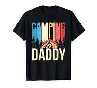 Camping Daddy Campsite Camper Camp Campfire Dad Father Papa T-Shirt