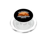 Camping Design For Campers - Get Outdoors PopSockets PopGrip for MagSafe