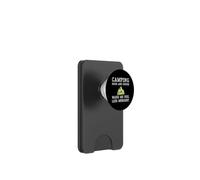 Camping Dogs Coffee Make Me Feel Less Murdery Camper Camp PopSockets PopWallet for MagSafe