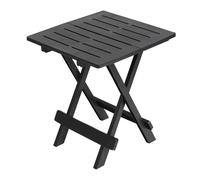 Camping Drop-Leaf Anthracite Side Table Garden Table Balcony Table Stool Table