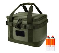 Camping Duffle Bag, 10L Utility Survival Camping Bag, Durable Oxford Cloth Organizer, Cookware Storage for Travel and Moving
