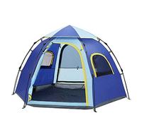 Camping Equipment Camping Tent Outdoor Automatic Tent 5-6 People Hexagonal Leisure Quick Setting and Carrying Bag Outdoor Play Tent