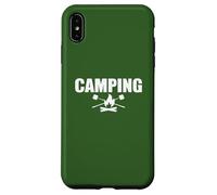 Camping Fire Marshmallow Adventure Outdoors Case for iPhone XS Max