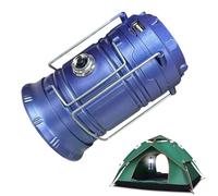 Camping Flashlight - Foldable Solar Powered LED Lantern | 3 Lighting Modes Electric Lantern with Handle, Tent Lamp for Outdoor Activities