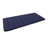 Camping Foam Sleeping Pad Quilted Folding Soft Comfortable for Camp Cot RV Bunk Guest Bed(25mm thick/blue 190x72cm)
