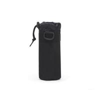 Camping Fuel Cylinder Cover Sleeve for Long Propane Butane Canisters Designed for Protection During Transport Storage and Field Use (Black)